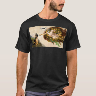 Boop Snoot of a German Shepherd Rolig hund Member T Shirt