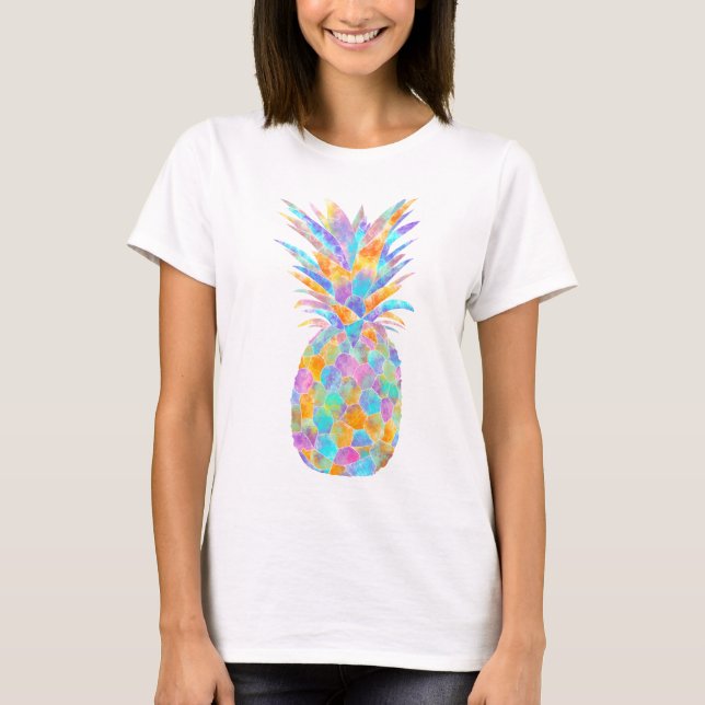 Boopoobeedoo multicolour ananas tee (Framsida)