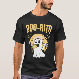 Boorito Funny Ghost Costume Manar Women Kids Coola T Shirt