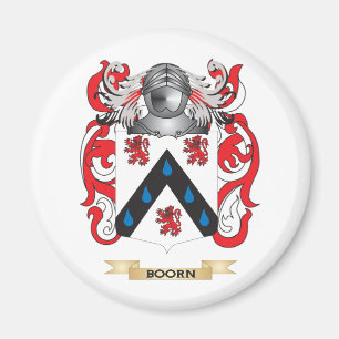 Boorn vapensköld (familjvapenskölden) magnet