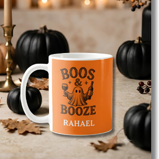 Boos & Booze Vintage Spöke Kaffemugg