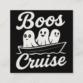 Boos cruise  fyrkantigt visitkort