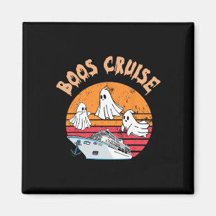 Boos Cruise Resa Funny Halloween Costumes Matching Magnet