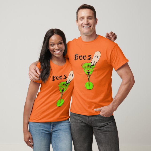 Boos Halloweenfest Vintage spöke  T Shirt (Unisex)