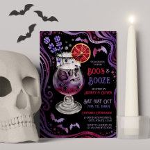 Boos och Sprit Halloween Costumes och Cocktails