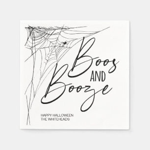 Boos och Sprit Halloween fest Pappersservett