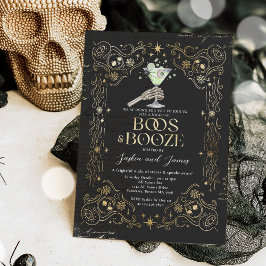 Boos och Sprit Vuxen Halloween Gothic Party Inbjudningar