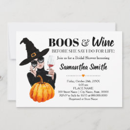 Boos och vin före jag halloween möhippa inbjudningar