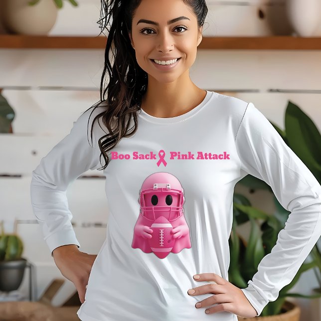 Boosäck-rosan attackerar bröstcancermedvetandet t shirt (Skapare uppladdad)