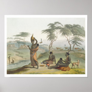 Boosh Wannahs, pläterar 8 från 'afrikanskt Poster