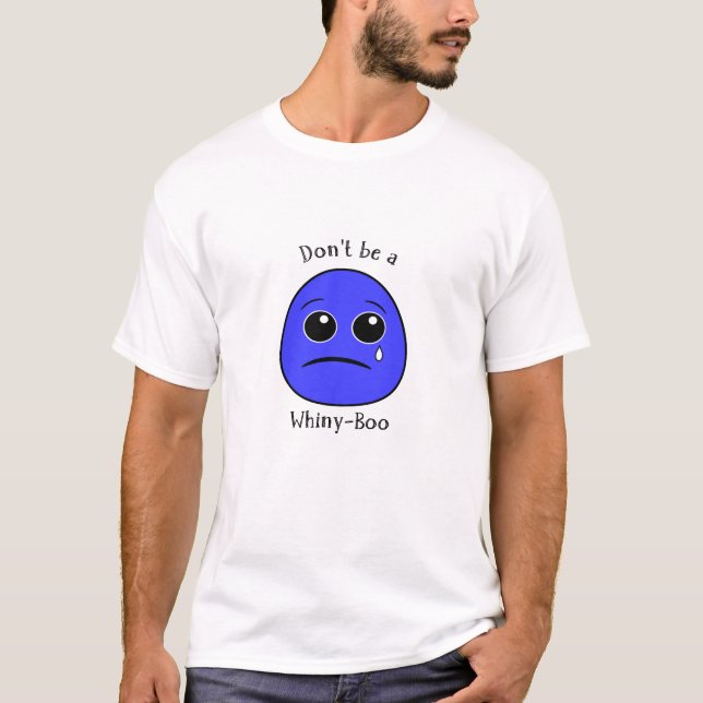 Booskjortor - Whiny-Boo T Shirt (Framsida)