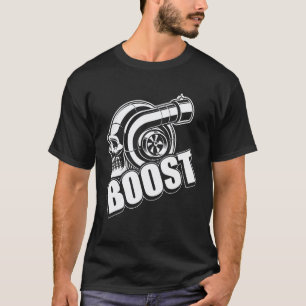 Boost För Biltuning T-shirt Riktig Mekaniker 1