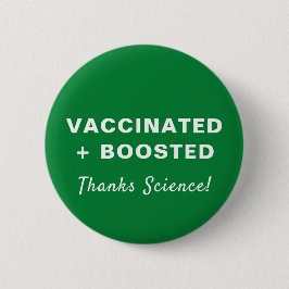 Booster Vaccine  Science Grönt Knapp