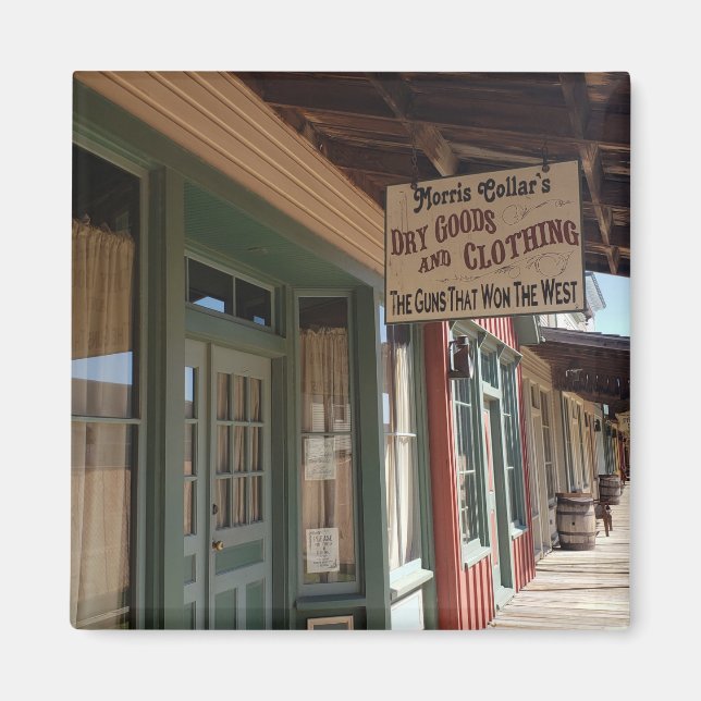 Boot Backe, Front Street, Dodge City, Kansas Magnet (Framsidan)
