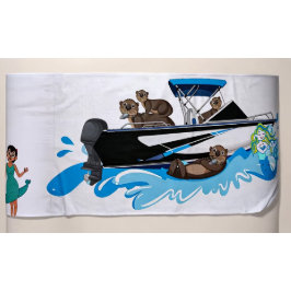 Boot Beach Towel
