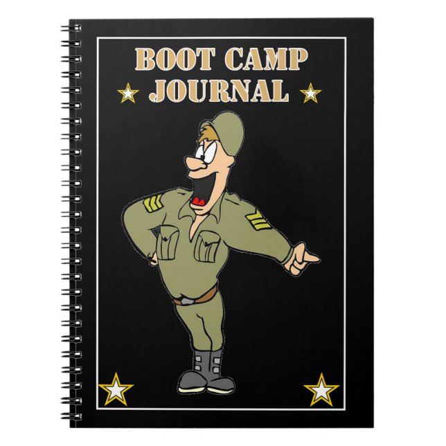 Boot Camp Journal Anteckningsbok (Framsidan)