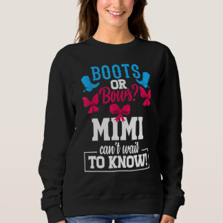 Boot eller Gender Bows Reveal Party Mimi Baby Anno T Shirt