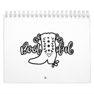 Boot Iful Cowgirl Ord Kalender