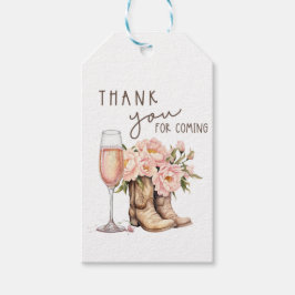 Boot- och bubbelpresentkort presentetikett