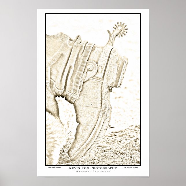 Boot och spur poster (Framsidan)