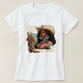 Boot på marken t shirt