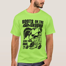 Boot på marken t shirt