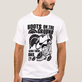 Boot på marken t shirt