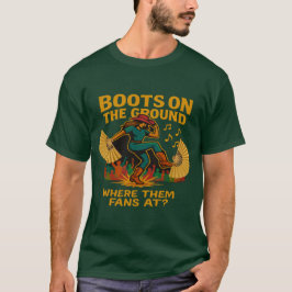 Boot på marken t shirt