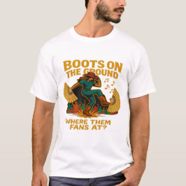Boot på marken t shirt