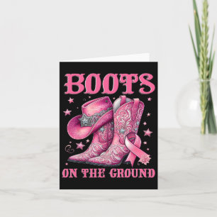 Boot på marken - Western bröstcancer Kort