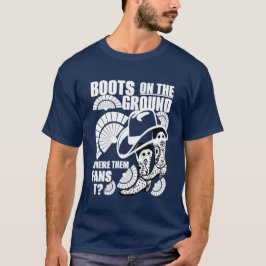 Boot på marken (Wht) T Shirt