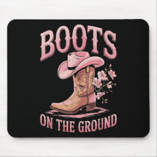 Boot på marktusflickan Western där Musmatta