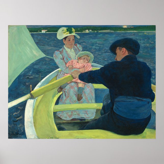 Boot Party - Mary Cassatt Fine Art Poster (Framsidan)