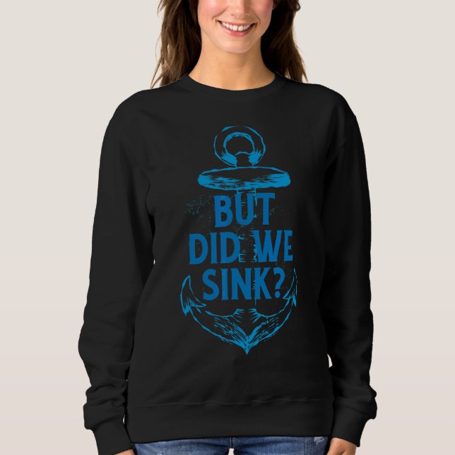 Boot Pontoon kapten men Sink 9 T Shirt (Framsida)