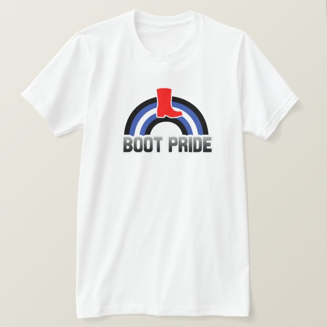 Boot Pride T-shirt (Design framsida)