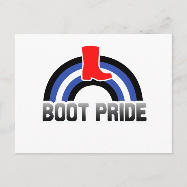 Boot Pride Vykort (Framsida)