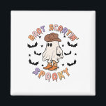 Boot Scoot Spooky Western Halloween Cowboy G Magnet<br><div class="desc">Boot Scoot Spooky Western Halloween CowboyGhost</div>