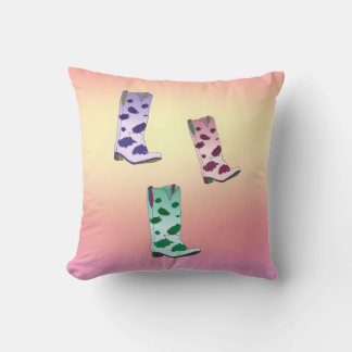 Boot Scoot Throw Pillow Kudde