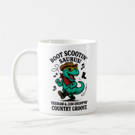 Boot Scootin" Saurus! Kaffemugg