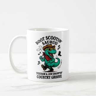 Boot Scootin" Saurus! Kaffemugg