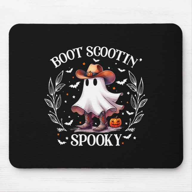 Boot Scootin Soky Retro Western Funny Halloween Cu Musmatta (Framsidan)