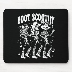 Boot Scootin'Boogie Retro Western Skeleton Dancin Musmatta