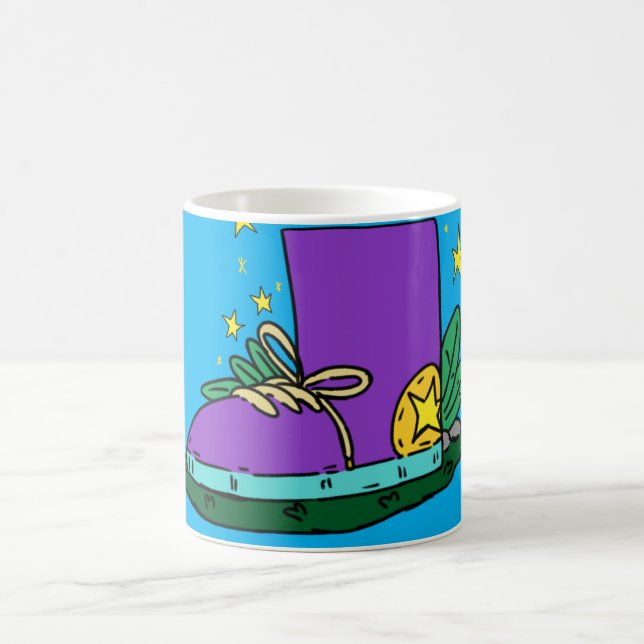 Boot shoe, illustration  kaffemugg (Center)