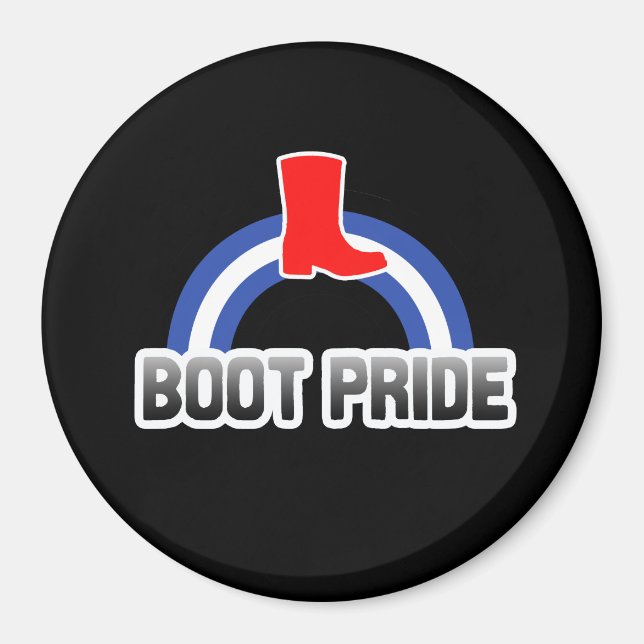Boot Stolthet Magnet (Framsidan)