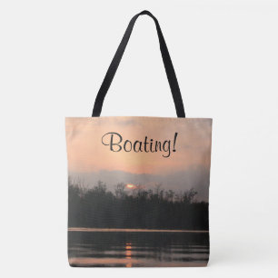 Boot Tote Bag Tygkasse