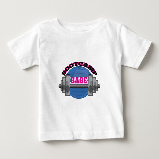 Bootcamp Babe Tee Shirt (Framsida)
