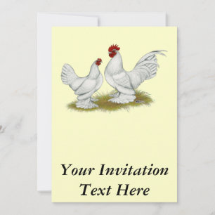 Booted Bantams Inbjudningar