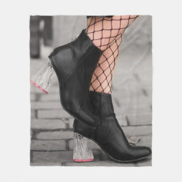 Booted & Bold Fleece Blanket