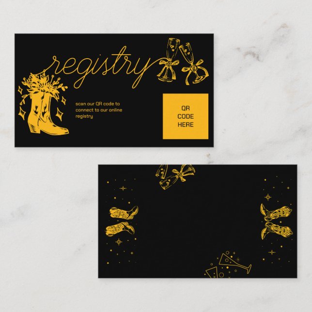 Booter och Möhippa av champagne Tilläggskort (Fram/baksida)