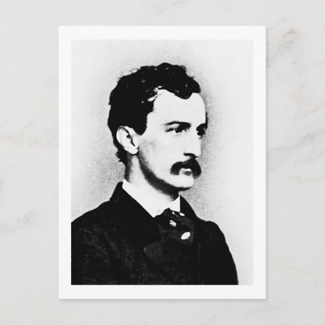 Booth ~ John Wilkes / Mördare Vykort (Framsida)